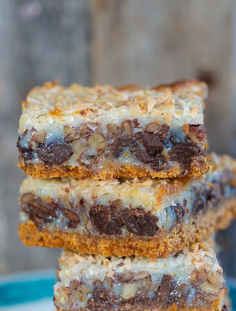 Magic Cookie Bars Recipe The Kitchen Magpie