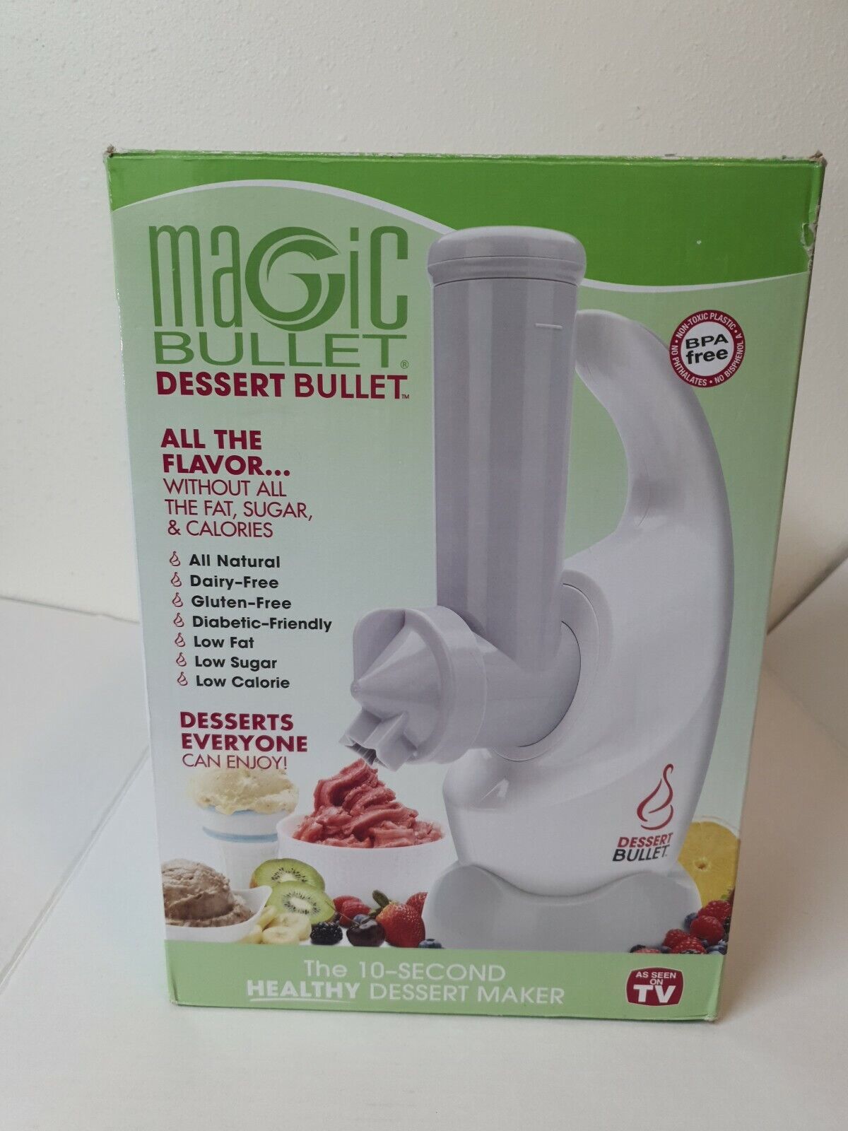 Magic Dessert Bullet The 10 Second Healthy Dessert Maker