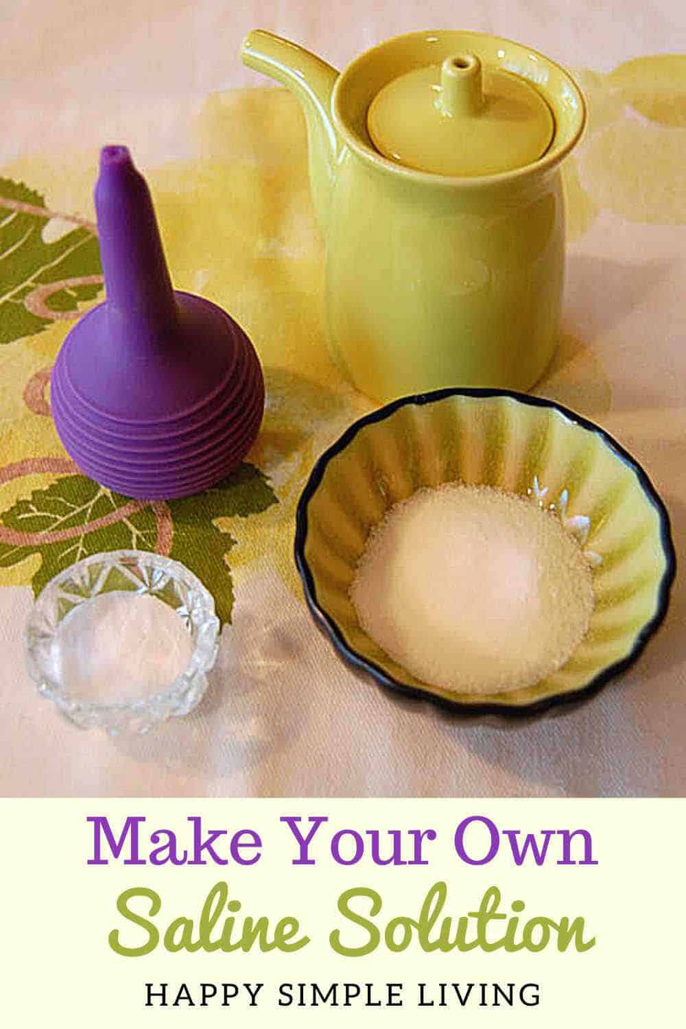 Make Your Own Homemade Saline Solution A Super Simple And Effective Way To Keep Germs At Bay