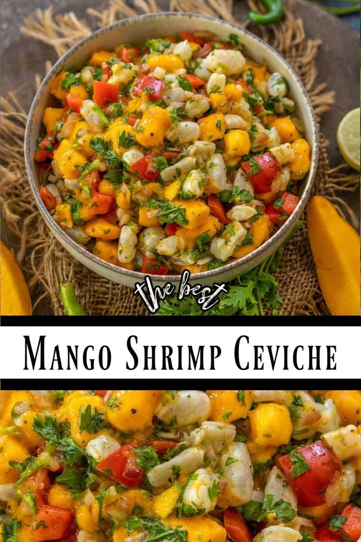 Mango Ceviche The Almond Eater