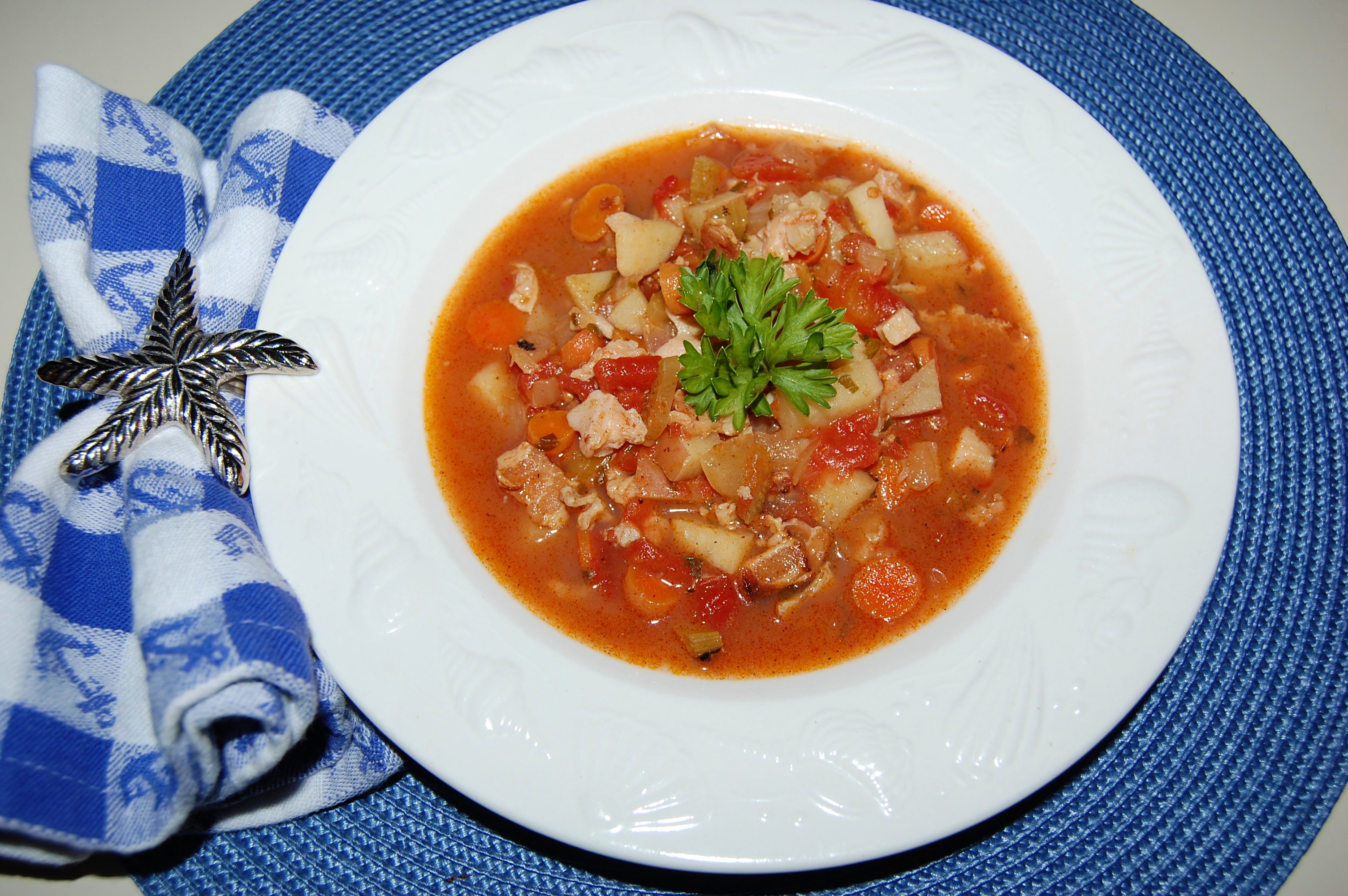 Manhattan Clam Chowder Redux Manhattan Clam Chowder Cooking Seafood