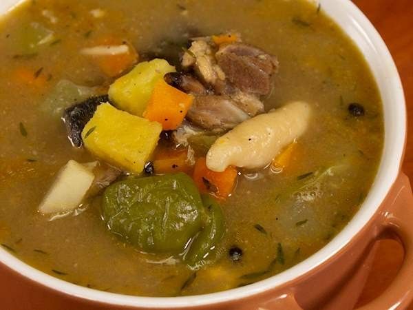 Mannish Water Traditional Soup From Jamaica Caribbean