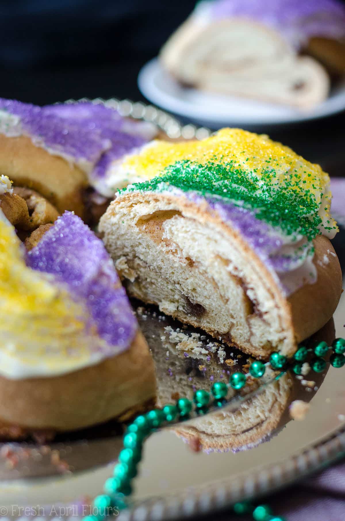 Mardi Gras King Cake Recipe Fresh April Flours