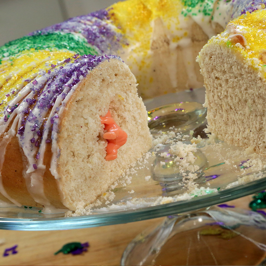 Mardi Gras King Cake Recipe Mardi Gras Food Mardi Gras King Cake King Cake Recipe