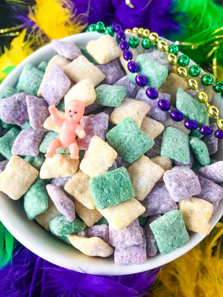 Mardi Gras Puppy Chow Three Olives Branch