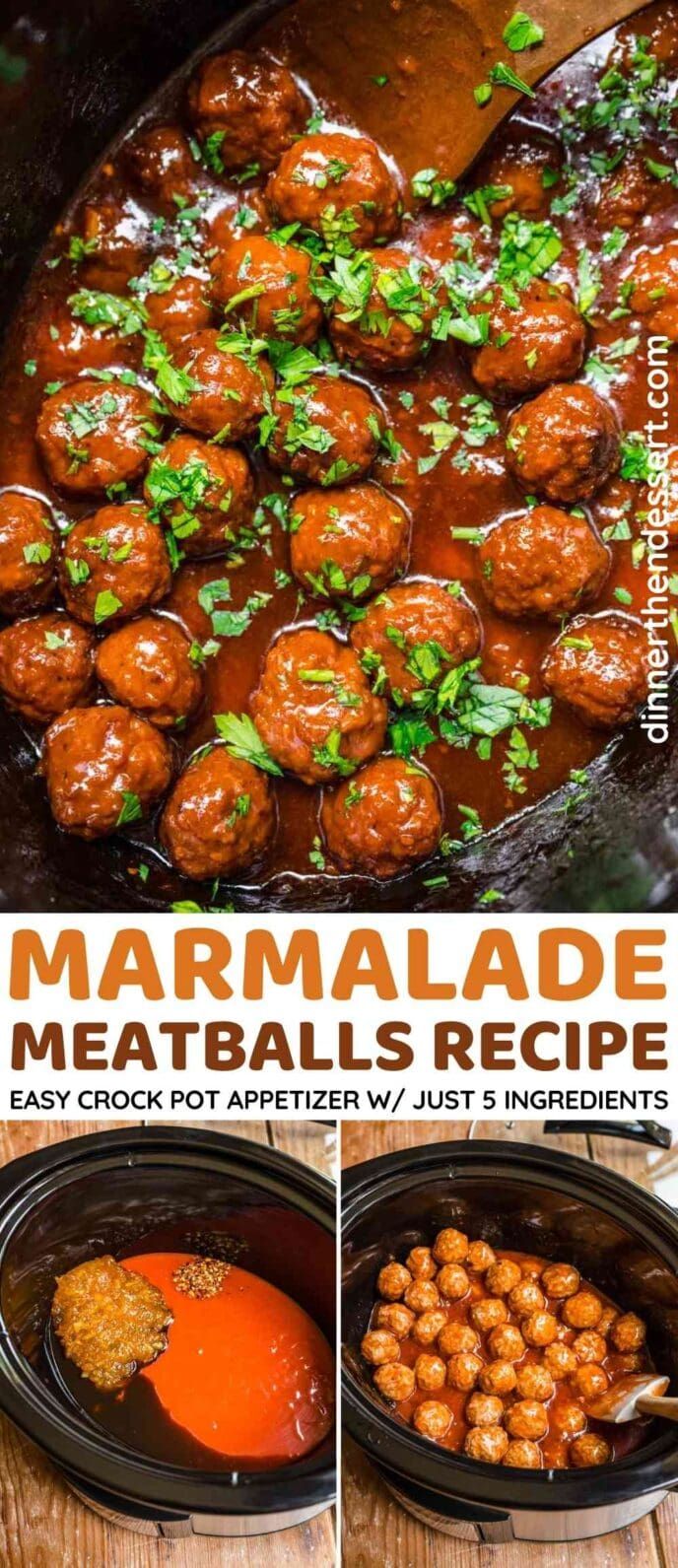 Marmalade Meatballs Are A Zesty Twist On A Classic Crockpot Appetizer With Catalina Meatball