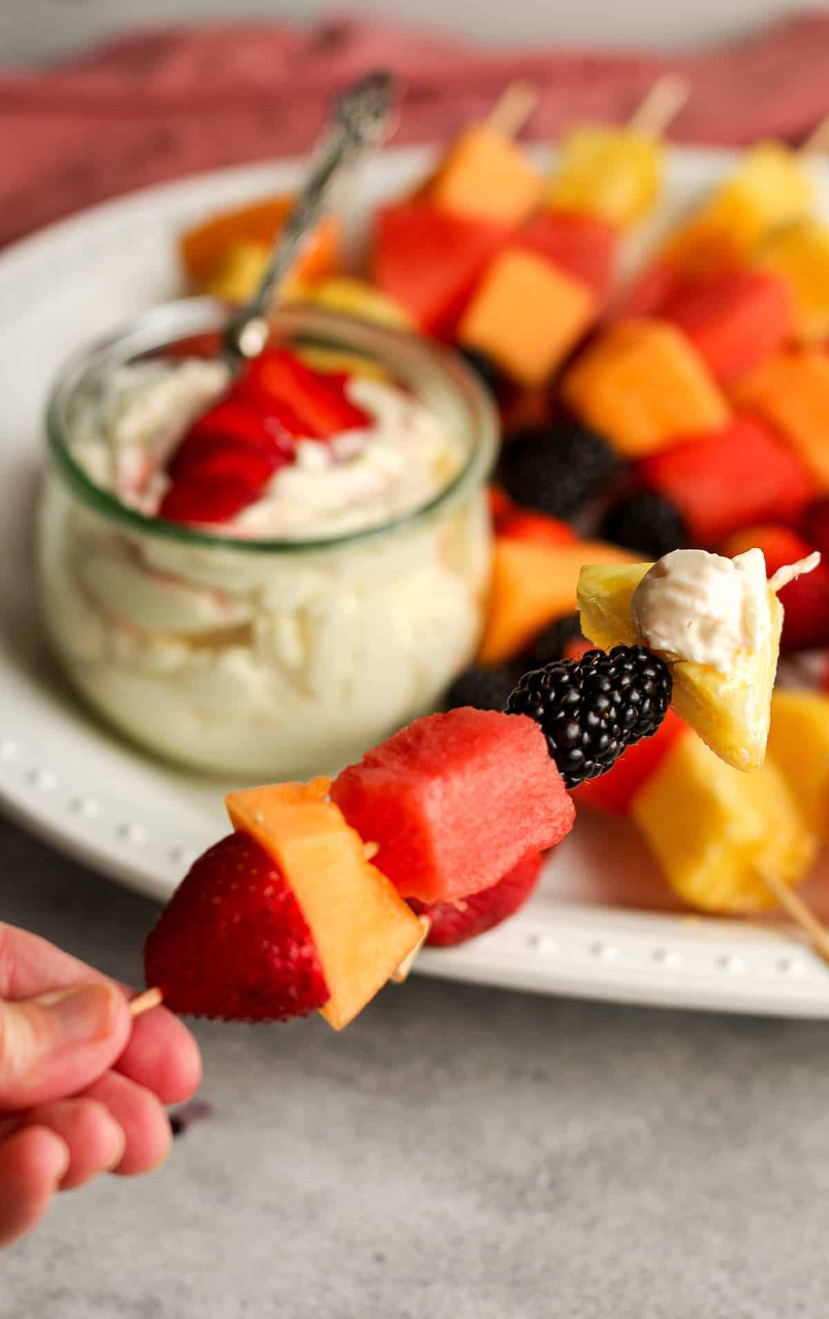 Marshmallow Fruit Dip