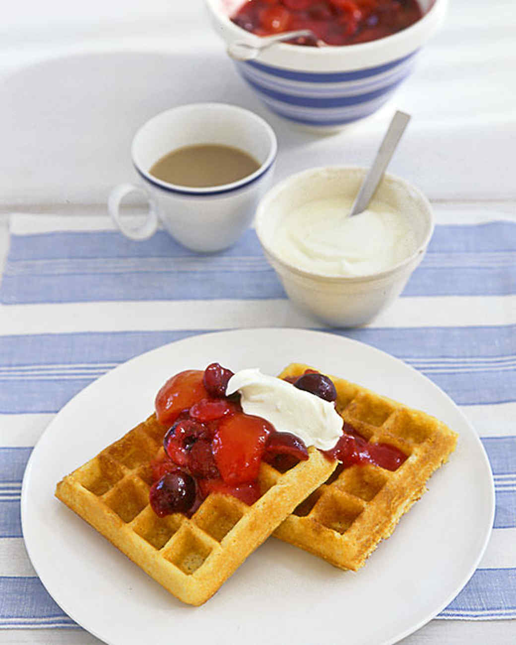 5 Irresistible Waffle Recipes by Martha Stewart