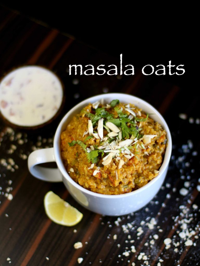 Masala Oats Recipe Easy Homemade Veg Masala Oats Upma