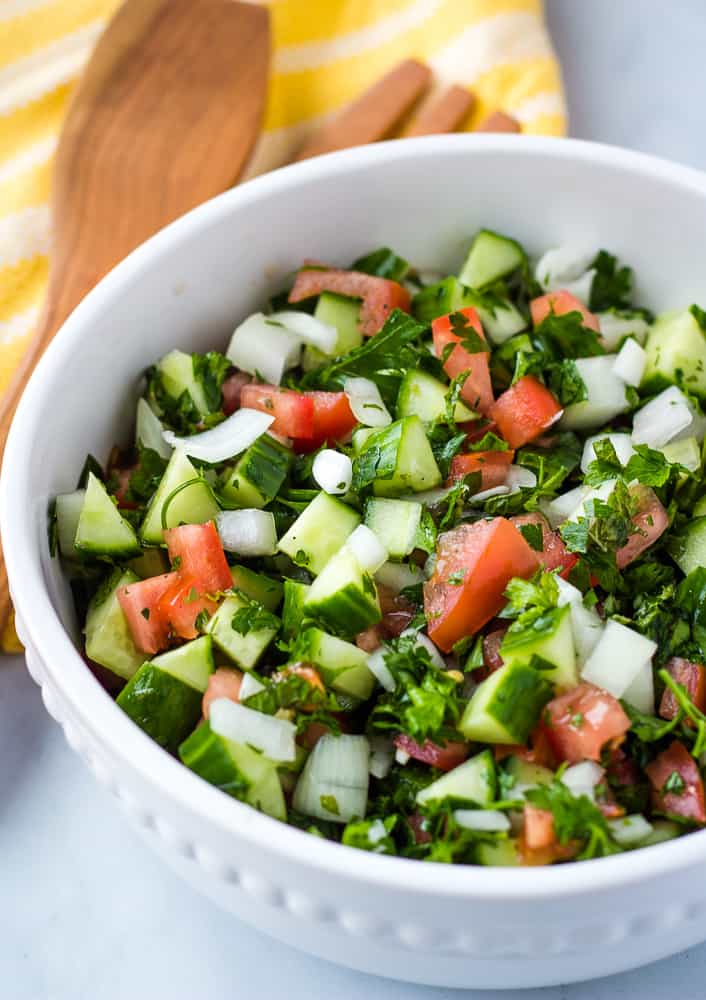 Mediterranean Cucumber Salad Recipe Eatwell101