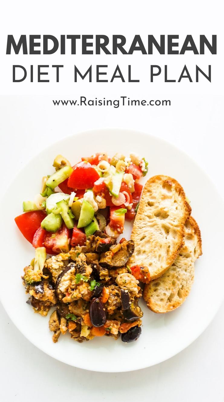 Mediterranean Diet Meal Plan Raising Time