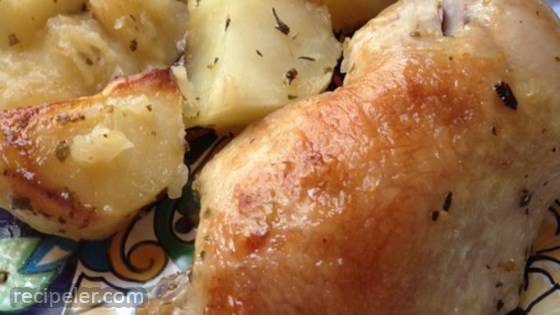 Mediterranean Roast Chicken Recipe