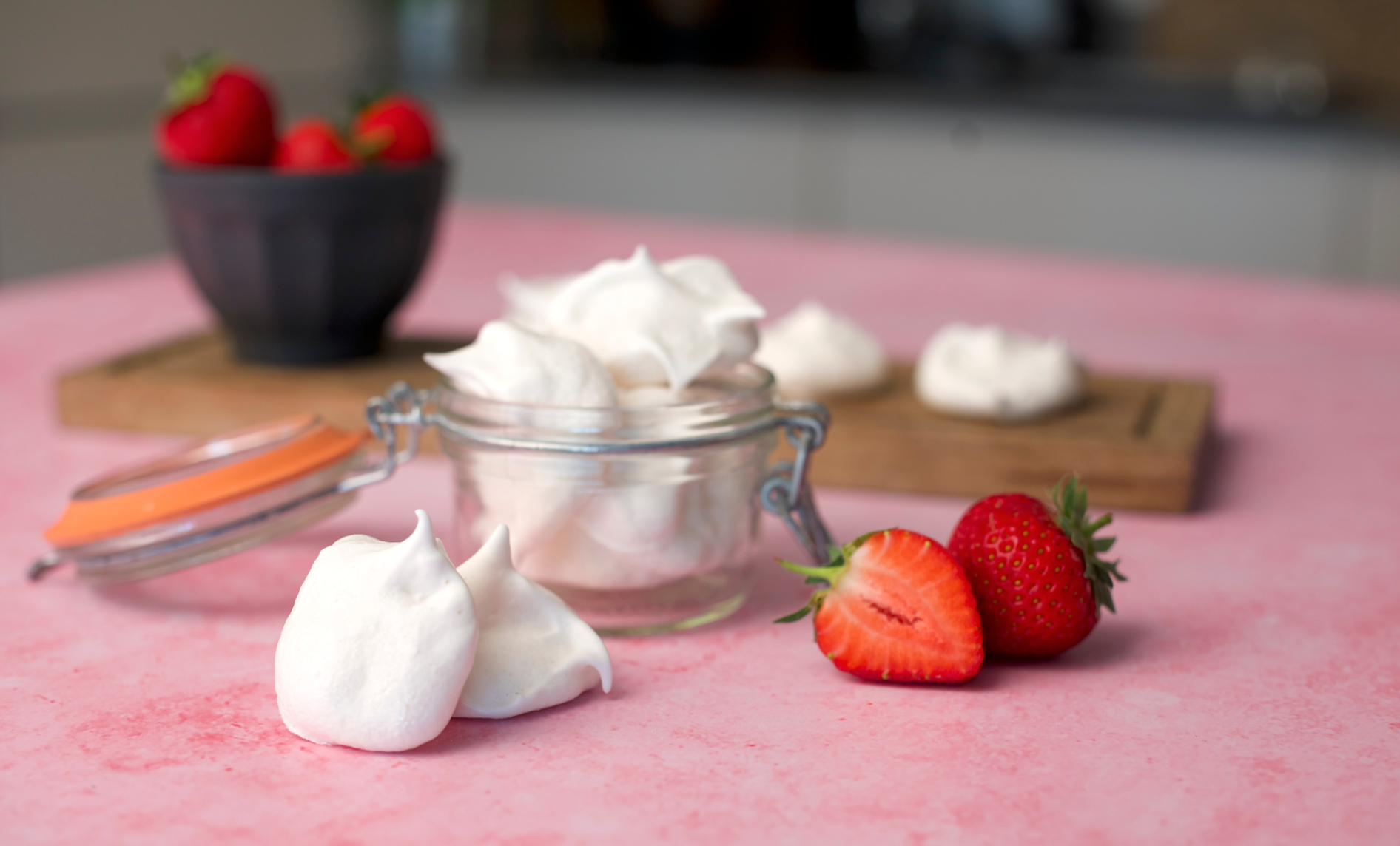 Meringue Pavlova Oggs