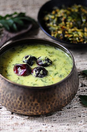 Methi Leaves Yogurt Curry Vendhaya Keerai Mor Kuzhambu Recipe Edible