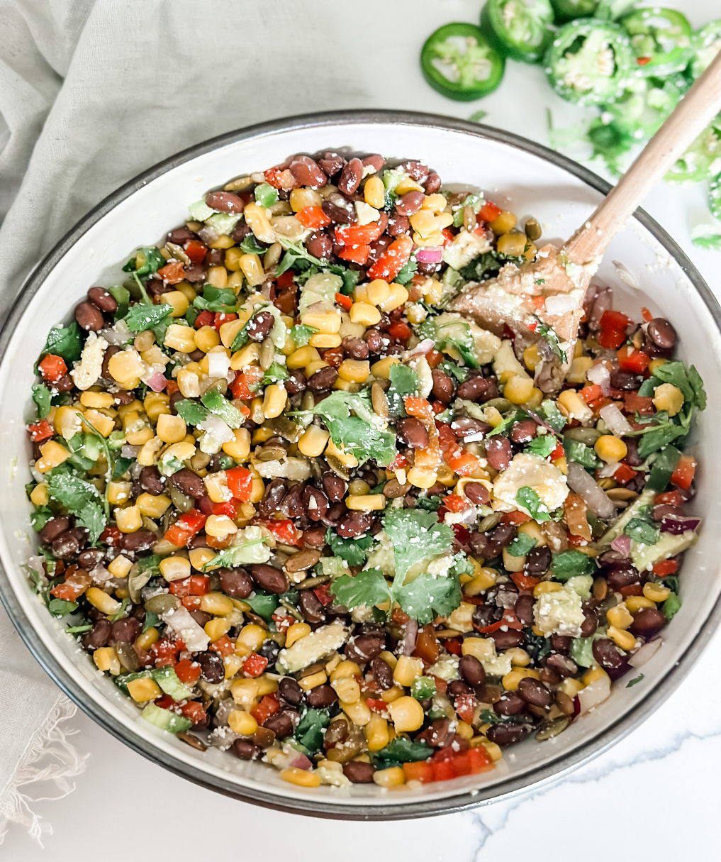 Mexican Black Bean And Corn Salad Pound Dropper