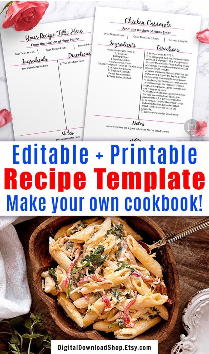 Microsoft Access Cookbook Template