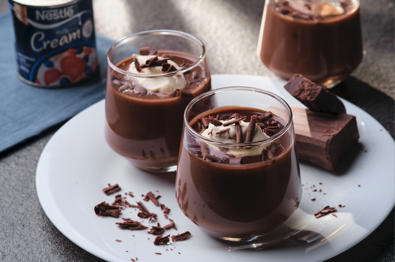 Milky Chocolate Pudding Recipe Create With Nestle