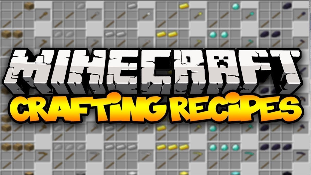 Minecraft 1 5 All Crafting Recipies Youtube