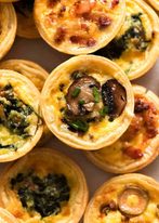 Mini Quiche 4 Ways Recipetin Eats