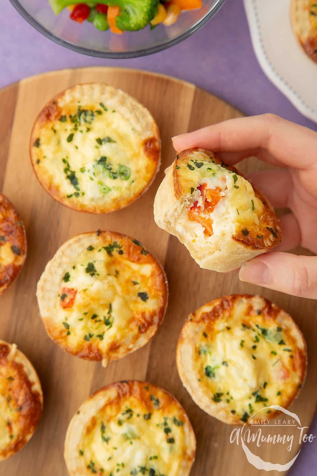 Mini Vegetable Quiche Recipe A Mummy Too