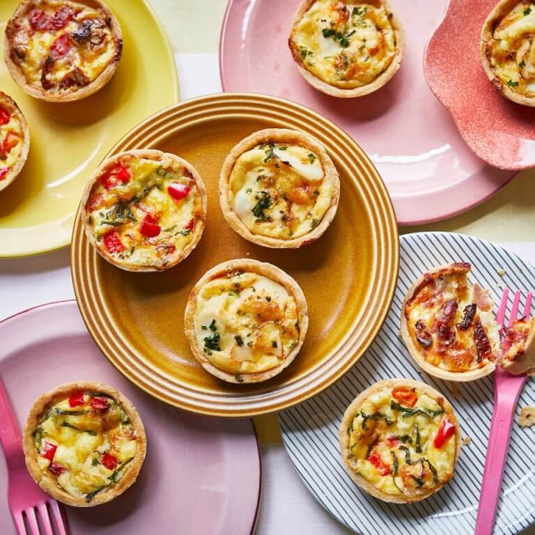 Miniature Quiches Recipe Elle Gourmet