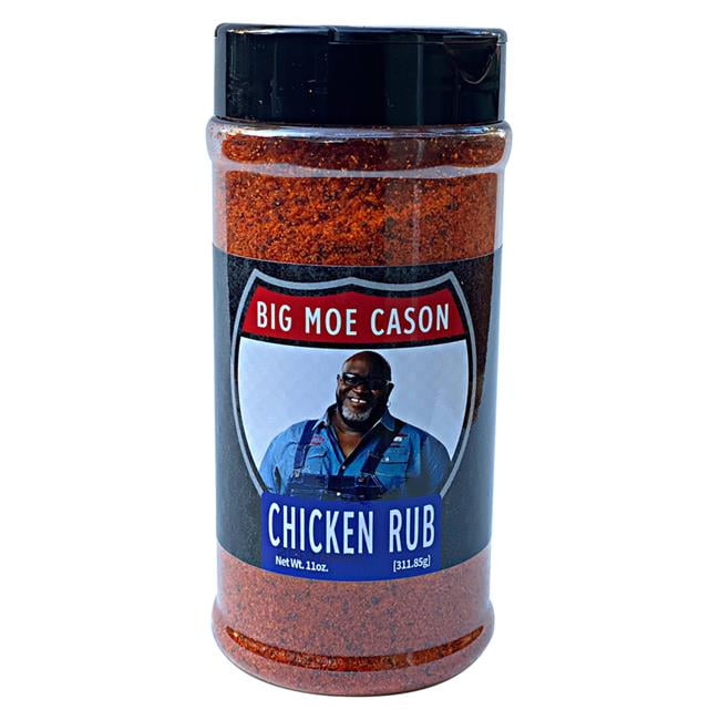 Moe Cason Barbecue 11 Oz Cason Chicken Bbq Rub Recipe Walmart Com