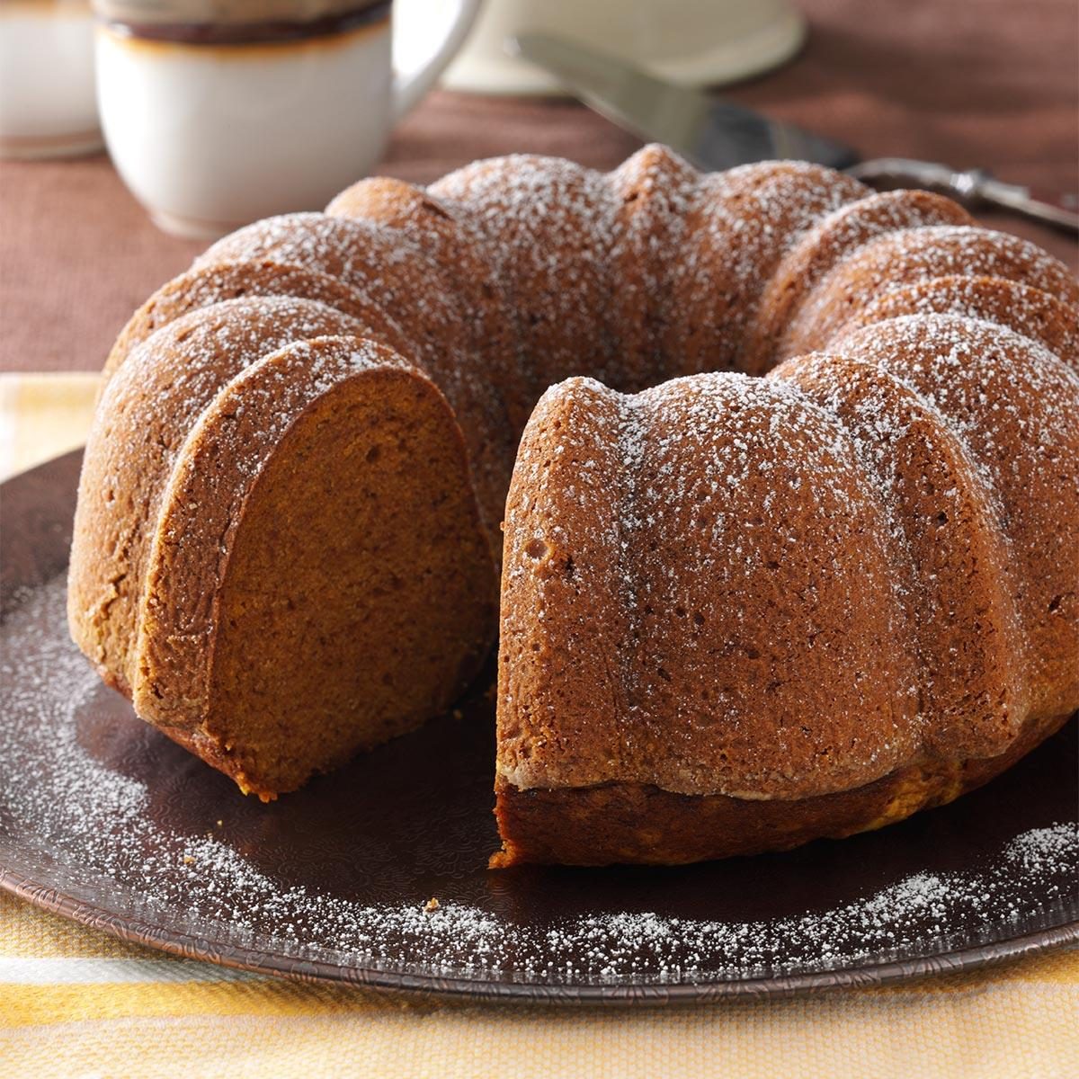 Moist Pumpkin Bundt Cake Recipe Taste Of Home