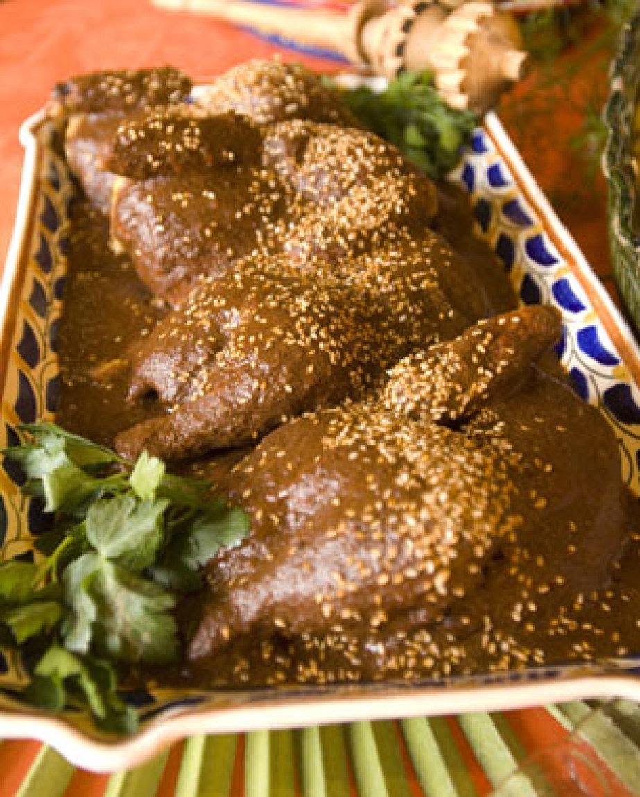 Mole Sauce Amp Chicken A Mexican Classic Just A Pinch Recipes