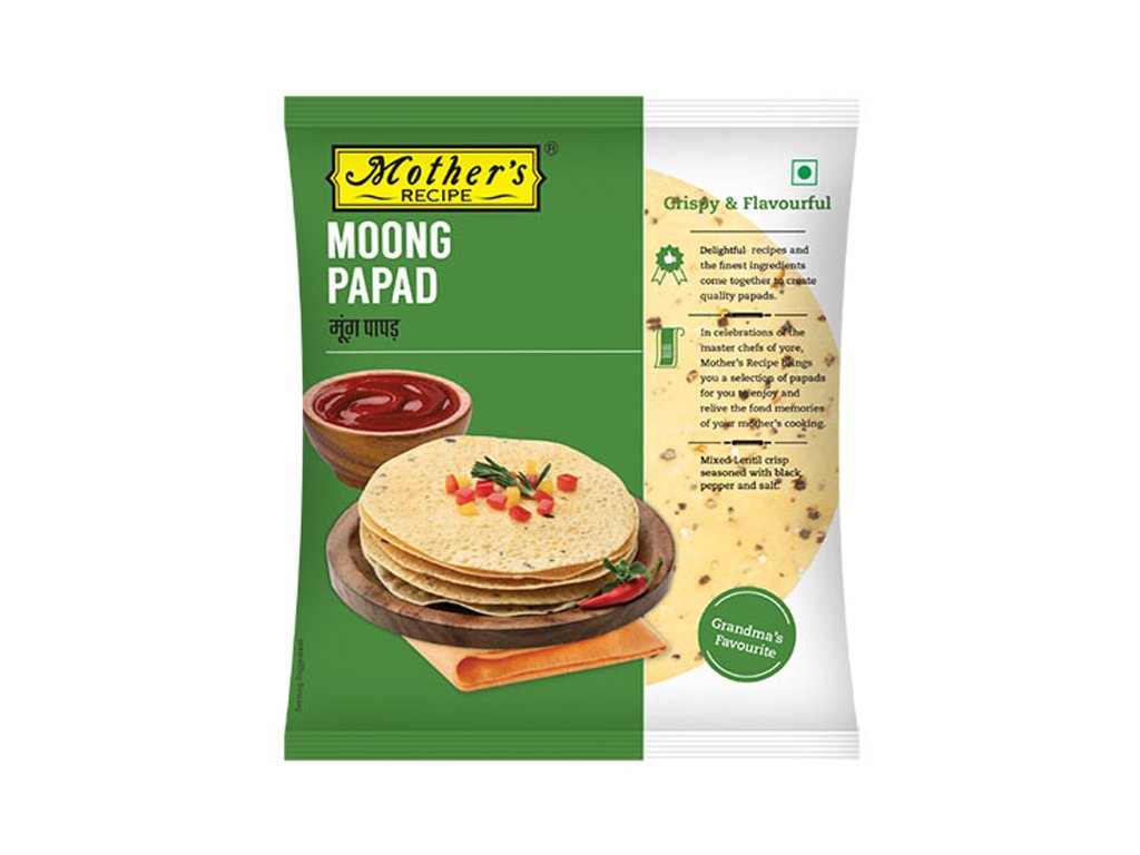 Mother Amp 39 S Recipe Moong Papad 200G Swagat Indian Grocers