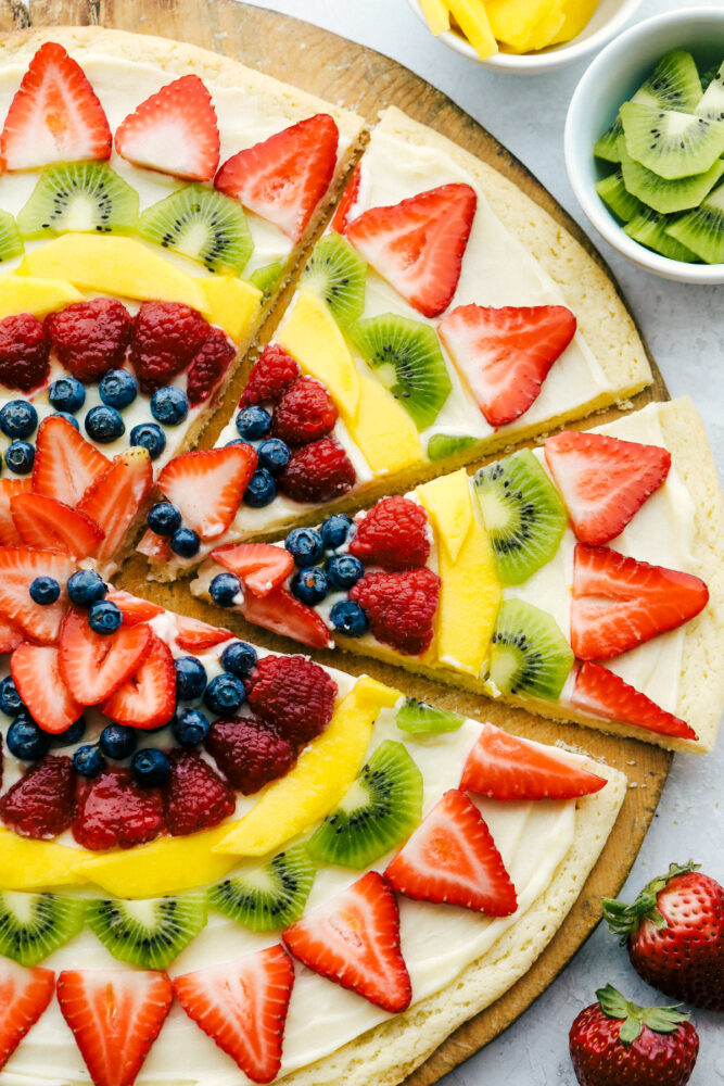 Mouth Watering Fruit Pizza Recipe The Recipe Critic