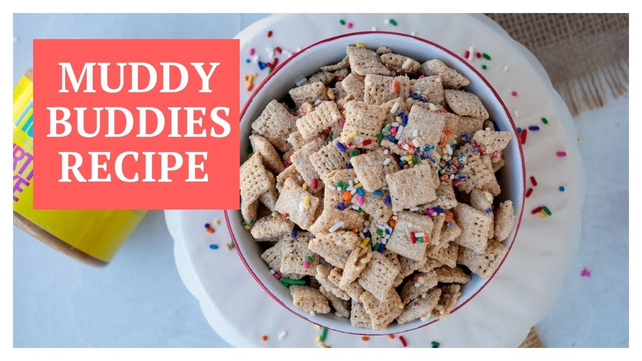 Muddy Buddies Recipe No Bake Low Fat Muddy Buddies Youtube