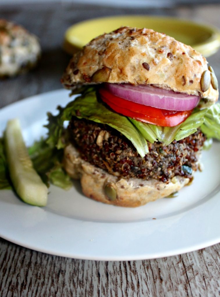 Mushroom Veggie Burgers Simple And Savory