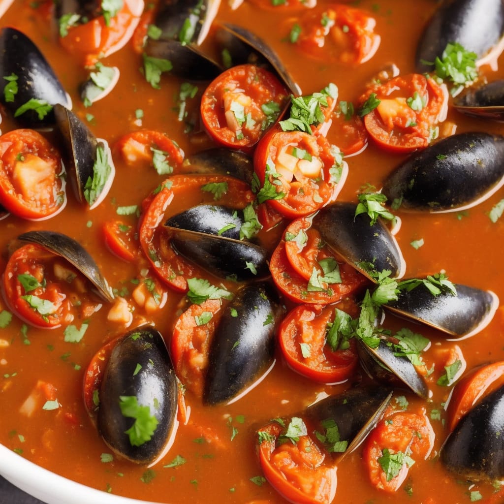 Mussels In Tomato Fennel Broth Recipe Mussels Seafood Recipes Fennel