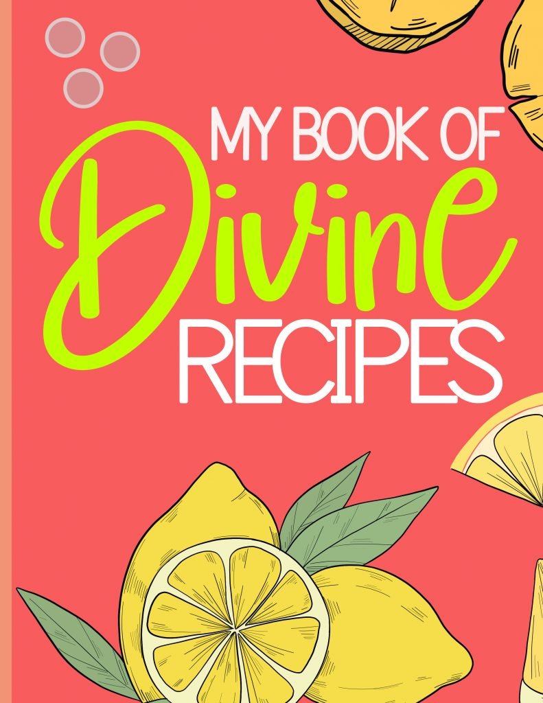 My Book Of Divine Recipes With Table Of Contents Tsuvaughnie Burris