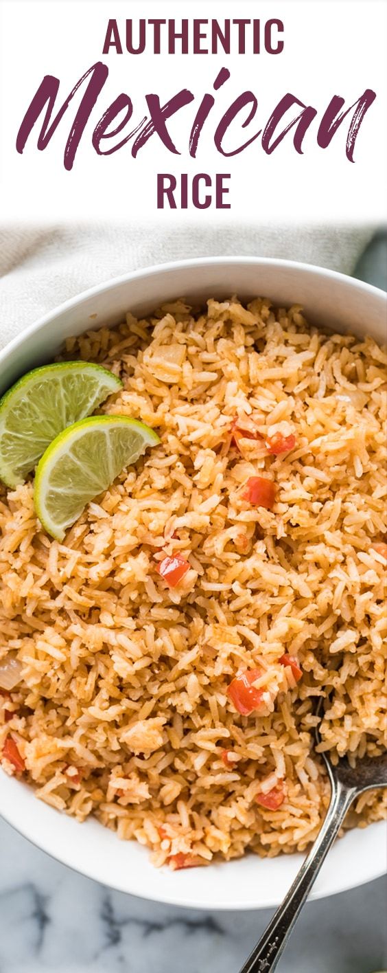 My Mom S Authentic Mexican Rice Recipe Is Made With Simple Ingredients