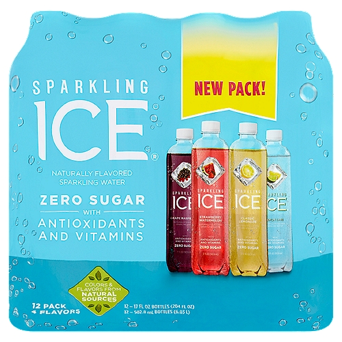 Naturally Flavored Sparkling Water