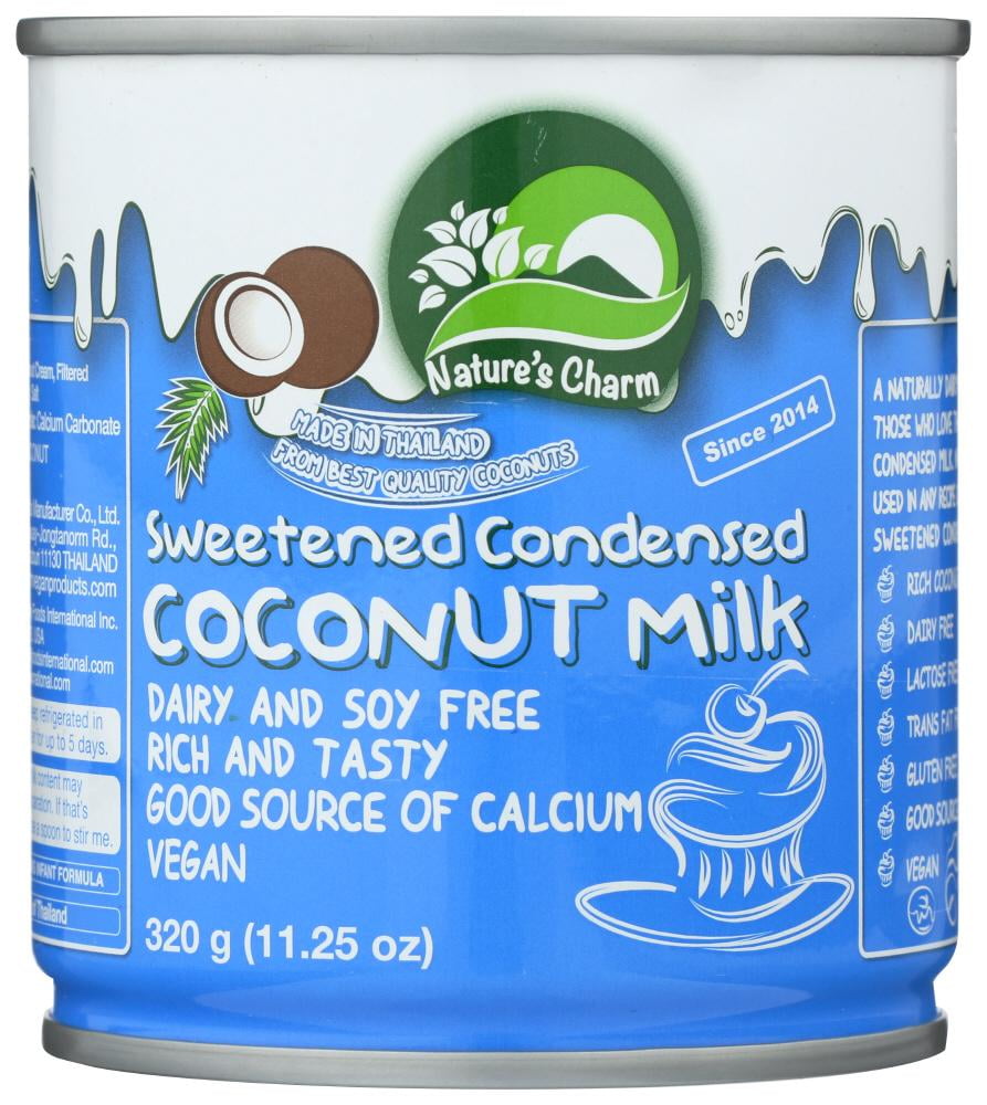 Nature S Charm Condensed Coconut Milk Sweetened 11 25 Oz Vitacost