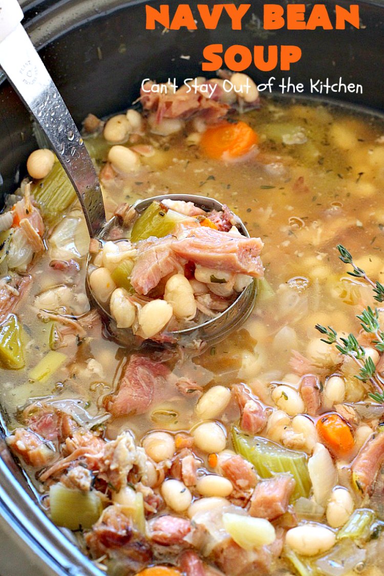 Navy Bean Soup Can T Stay Out Of The Kitchen