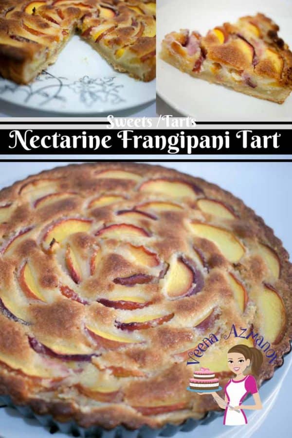 Nectarine Frangipani Tart Or Peach Frangipani Tart Veena Azmanov