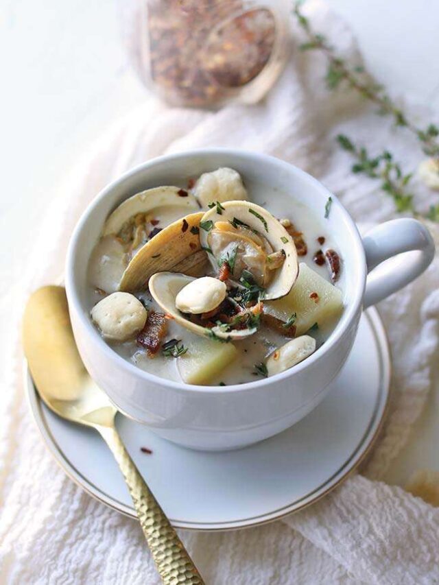 New England Clam Chowder Recipe Chef Billy Parisi