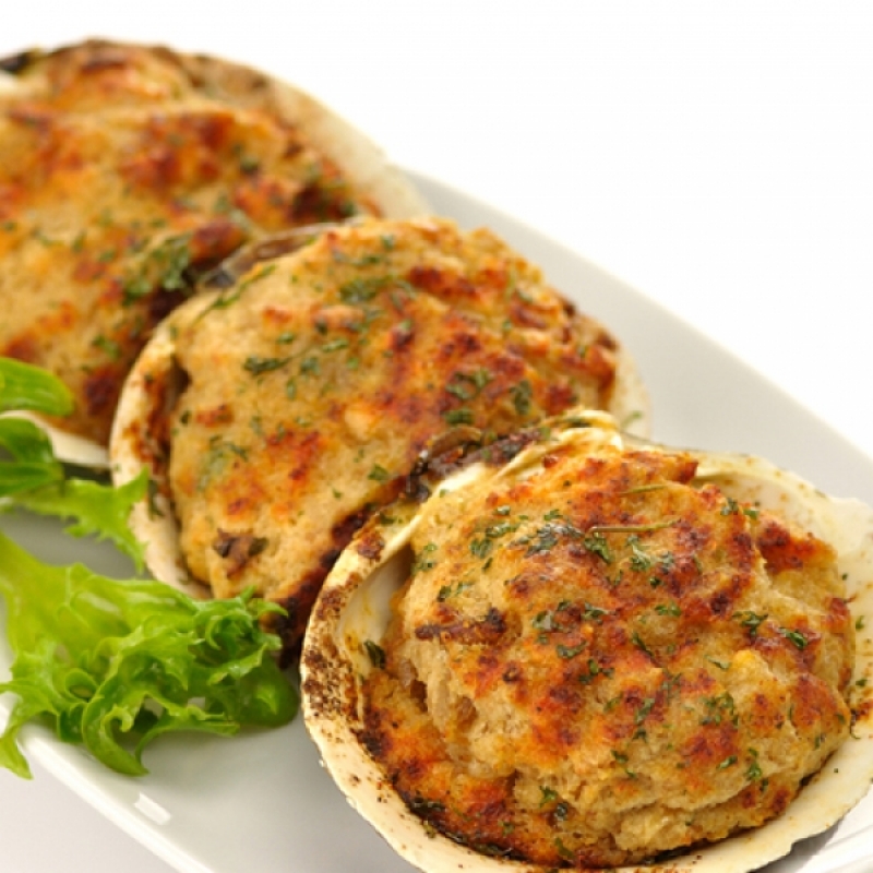 Nice Crispy Stuffed Clams Recipe Clam Recipes Best Seafood Recipes