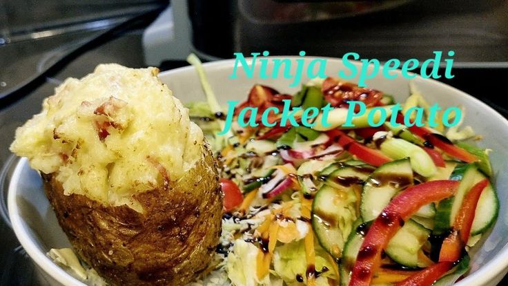 Ninja Speedi Jacket Potato Just How Speedi Was It Deliciously Smooth