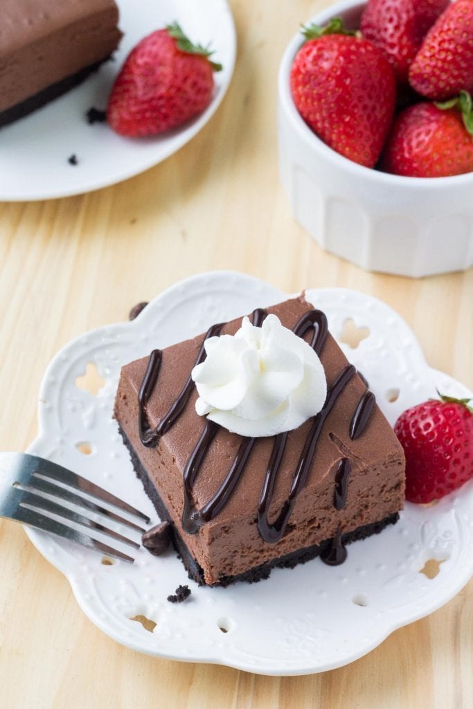 No Bake Chocolate Cheesecake Lil Luna