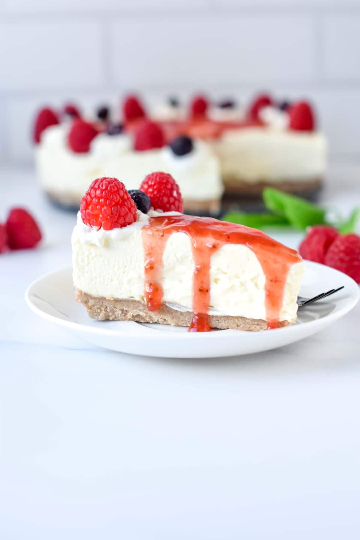 No Bake Keto Cheesecake Sweet As Honey