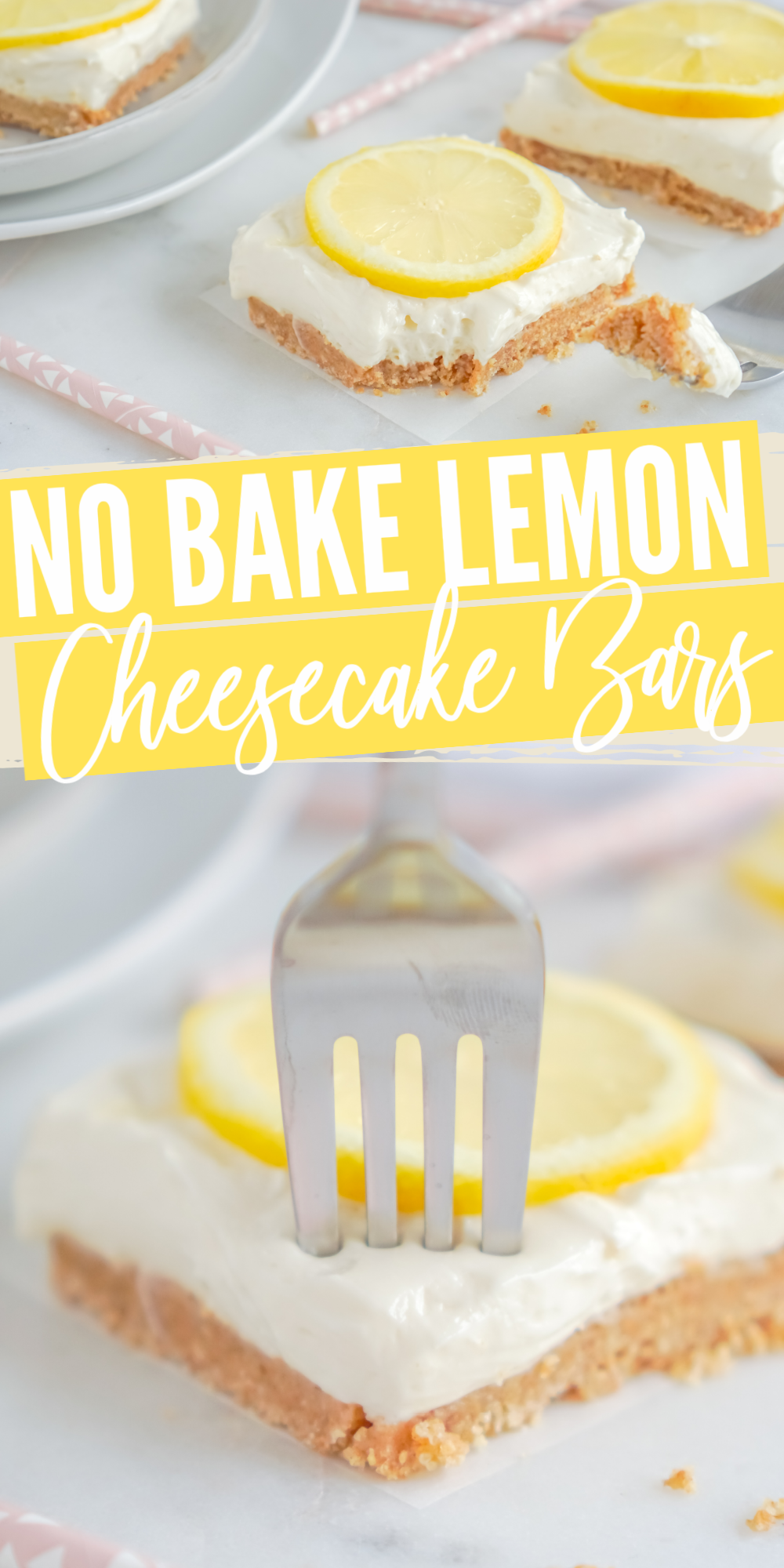 No Bake Lemon Cheesecake Bars Easy Lemon Bars