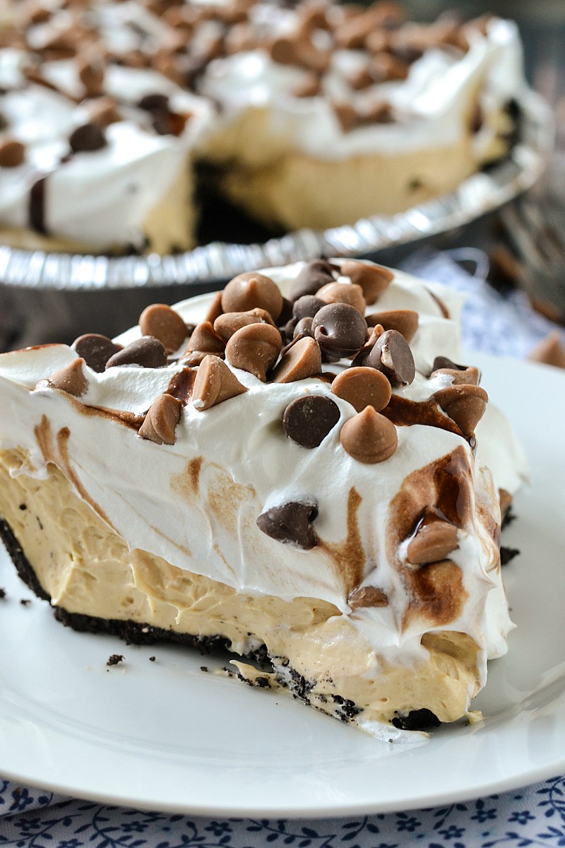 No Bake Peanut Butter Pie Mother Thyme