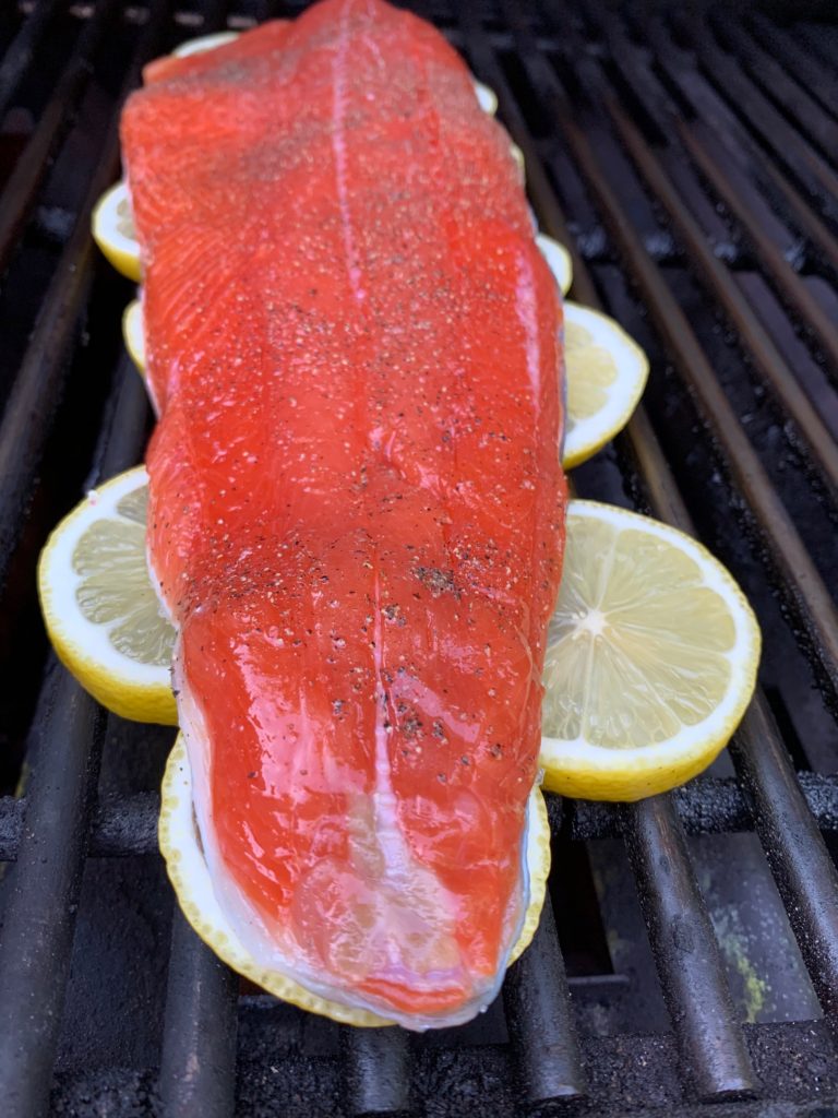 No Stick Grilled Sockeye Salmon Food Wine Chickie Insider