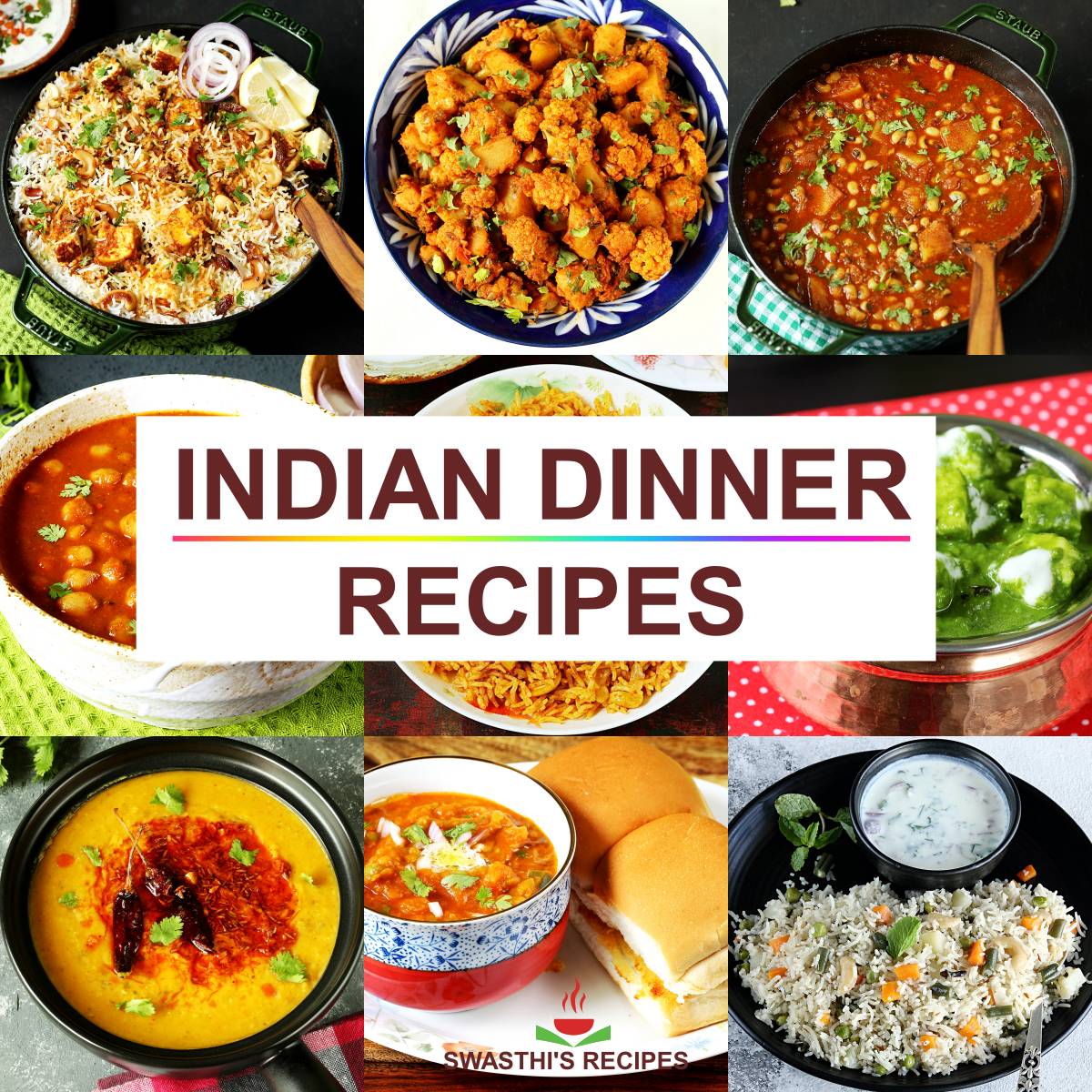 North Indian Dinner Recipes