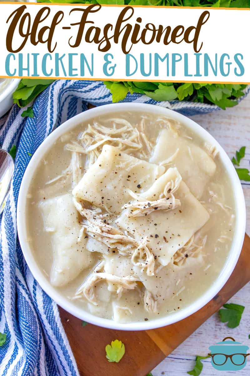 Nostalgic Charm Old Fashioned Chicken And Dumplings Easy To Cook