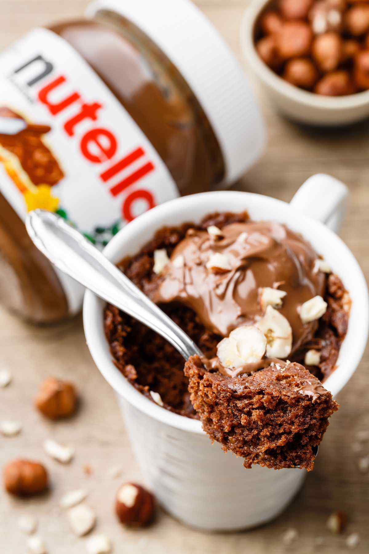 Nutella Mug Cake